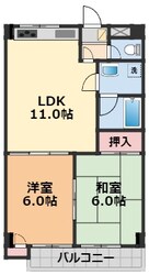 コーポラスAC・の物件間取画像